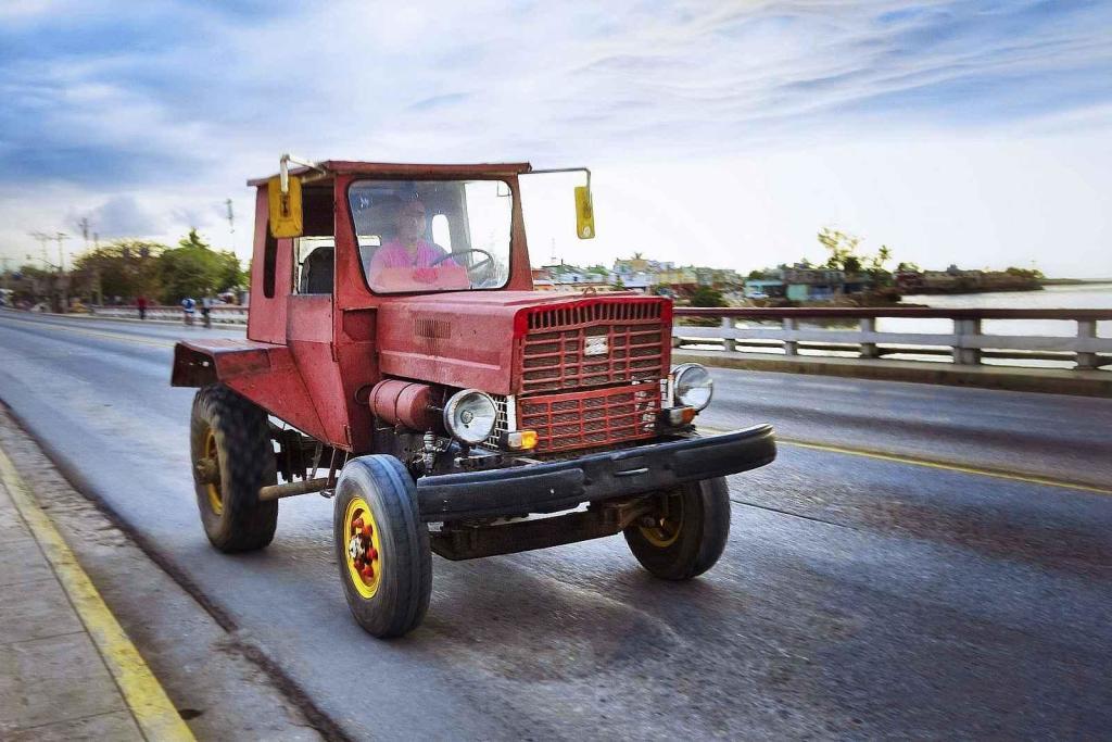 Traktor na Kubánský způsob.