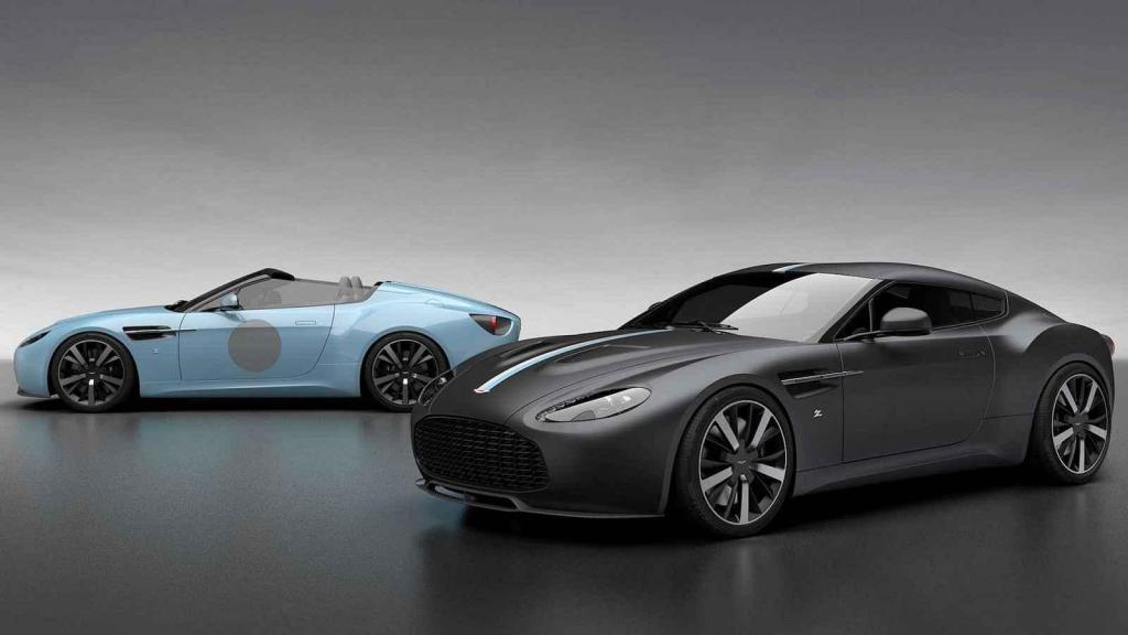 Dvojčata Aston Martin Vantage V12 Zagato Heritage Twins by R-Reforged