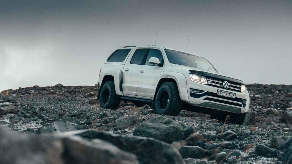 Volkswagen Amarok v "islandské" specifikaci