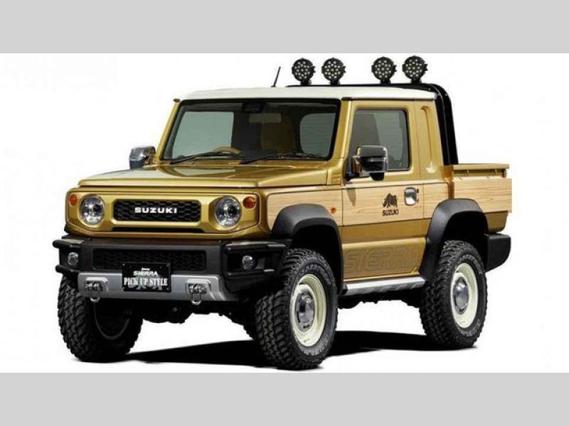 koncept Suzuki Jimny Sierra Pick Up Style