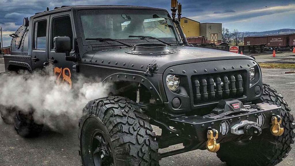 Parní Jeep Loco Hauk
