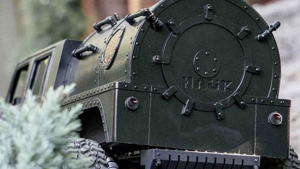 Parní Jeep Loco Hauk