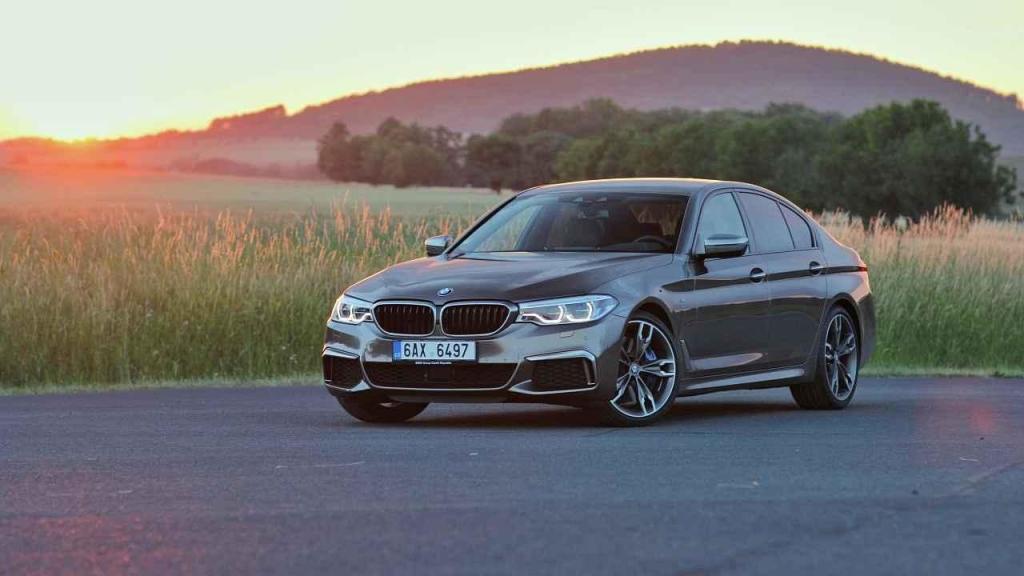 BMW M550d.