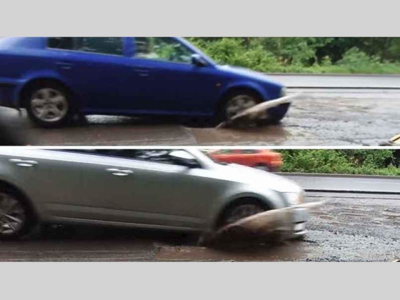 Takzvaný „Taxisův příkop“ ve Frýdku-Místku.