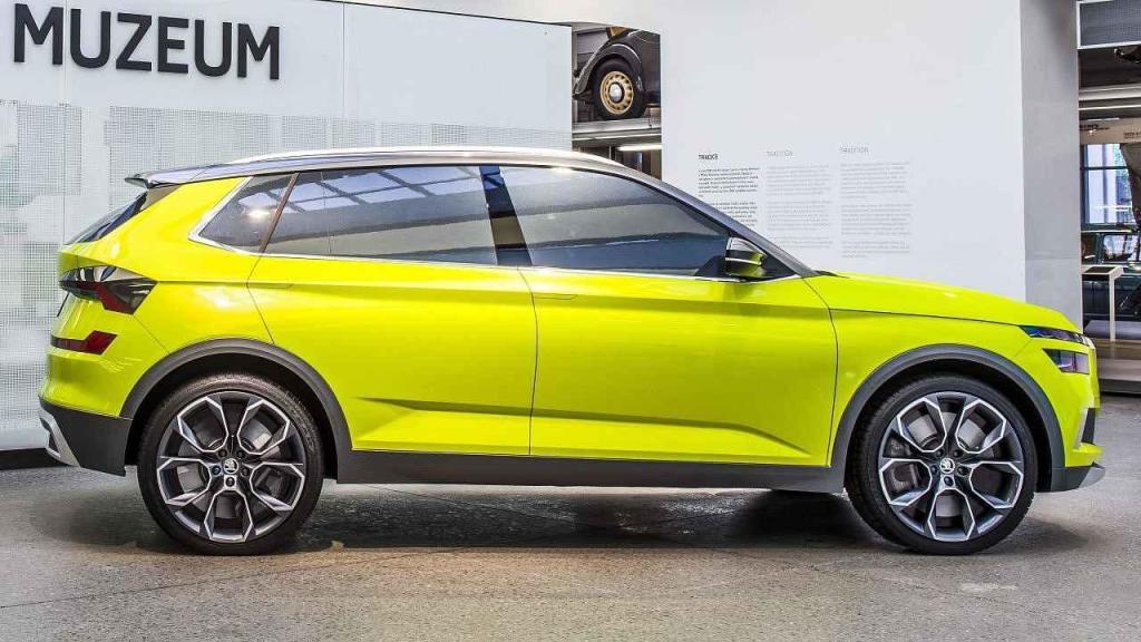 Hliněný model konceptu Škoda Vision X.