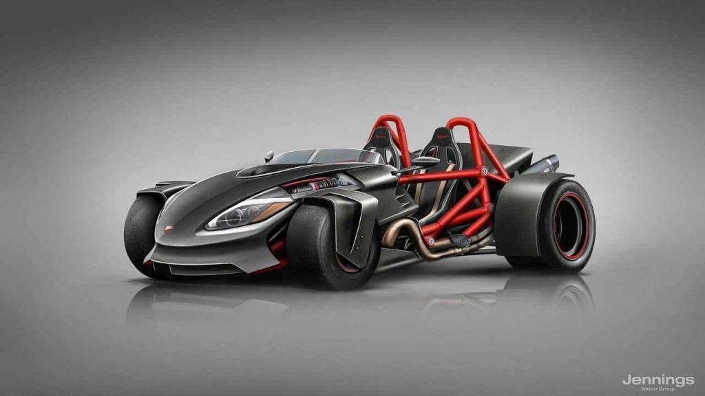 Ducati. Stroj od Ducati je bezpochyby nekompromisní okruhovou hračkou, která si vystačí s trubkovým rámem a minimem kapotáže. Designem však vychází z výkonného cesťáku Diavel.