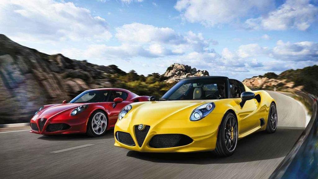 Alfa Romeo 4C.