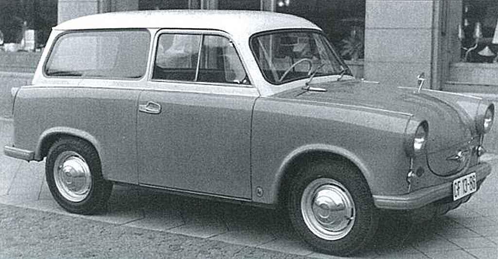 Trabant P50 kombi.
