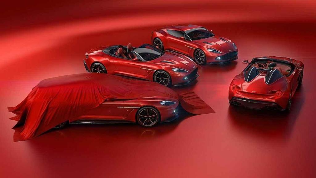 Celá kolekce Aston Martin Zagato.