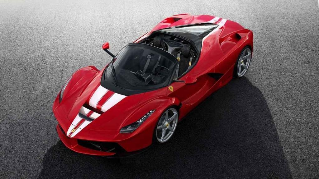 Poslední 210. kus LaFerrari Aperta.