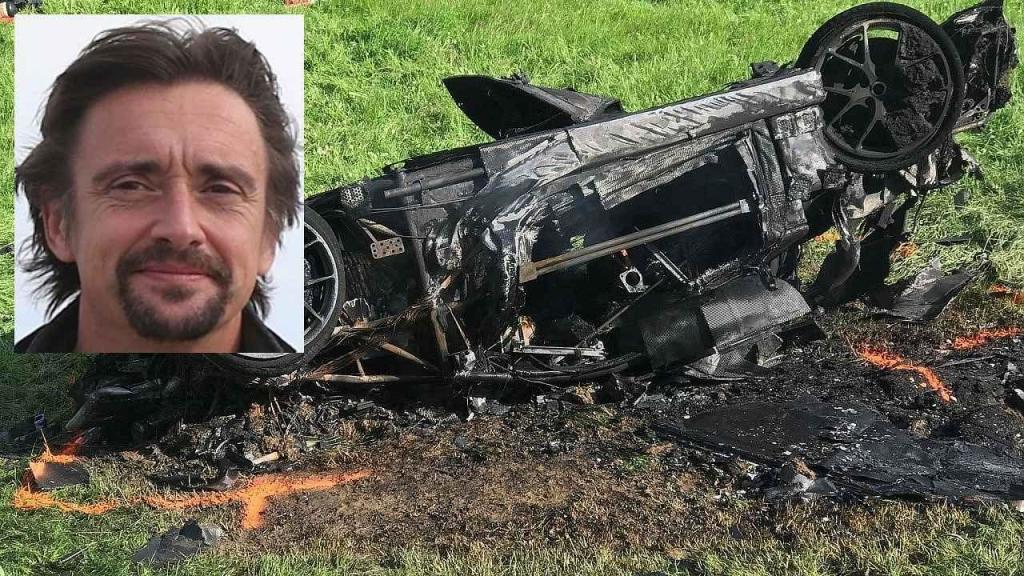 Richard Hammond měl ve Švýcarsku ošklivou nehodu.