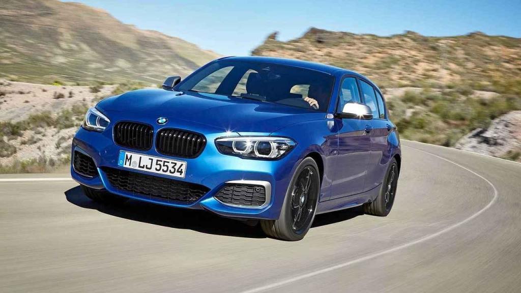 BMW řady 1 po faceliftu.