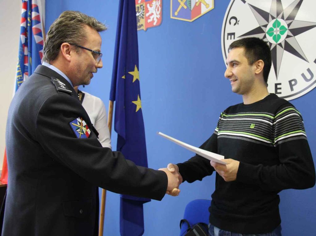 Vladimír Benda si v Šumperku převzal ocenění Gentleman silnic.