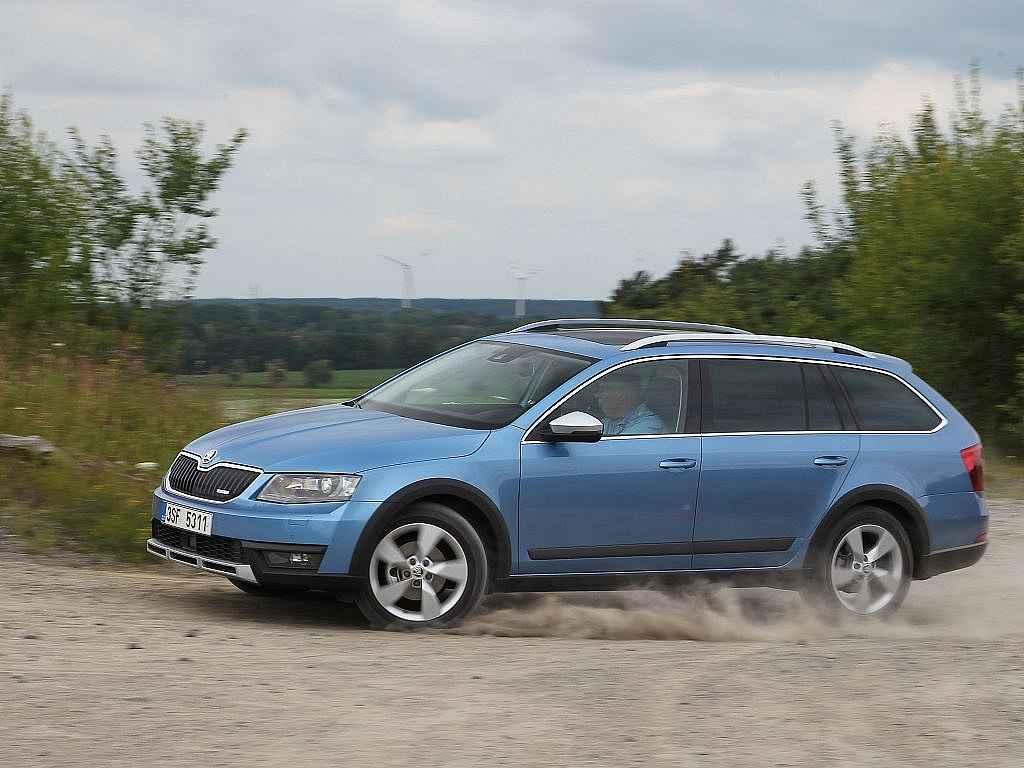 Škoda Octavia Scout.