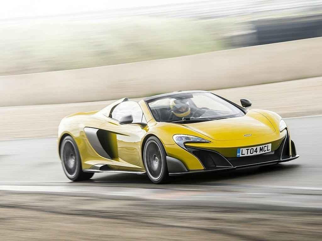 McLaren 675LT Spider.