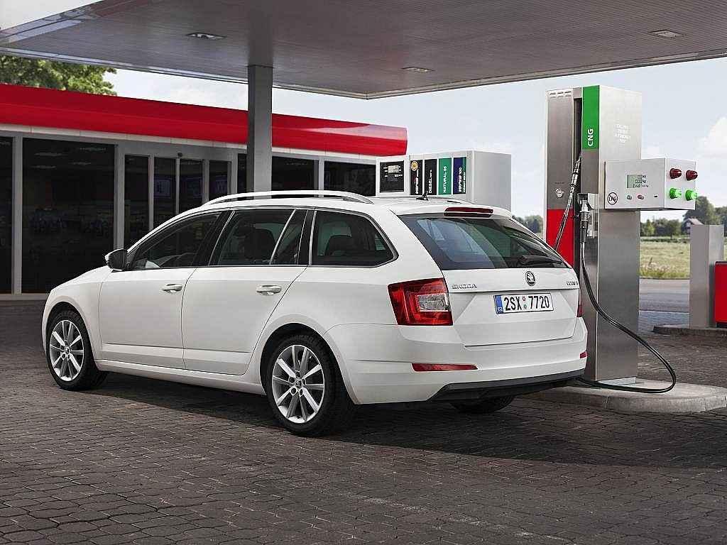 Škoda Octavia G-TEC jezdí na stlačený zemní plyn.