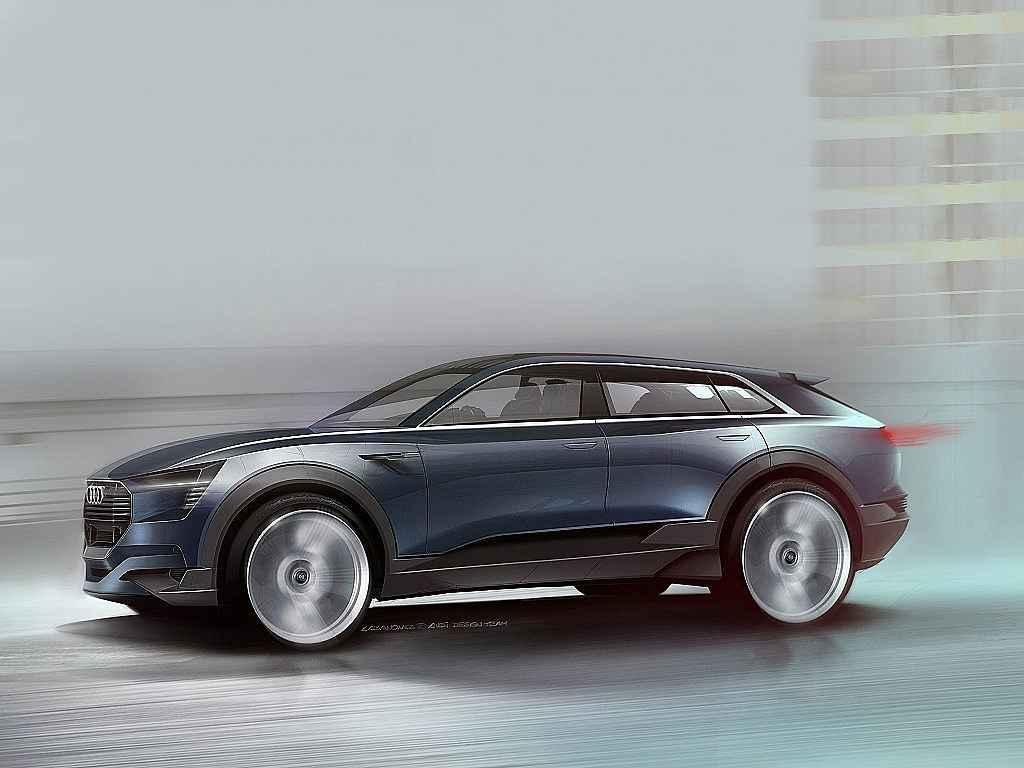 Koncept Audi e-tron quattro.