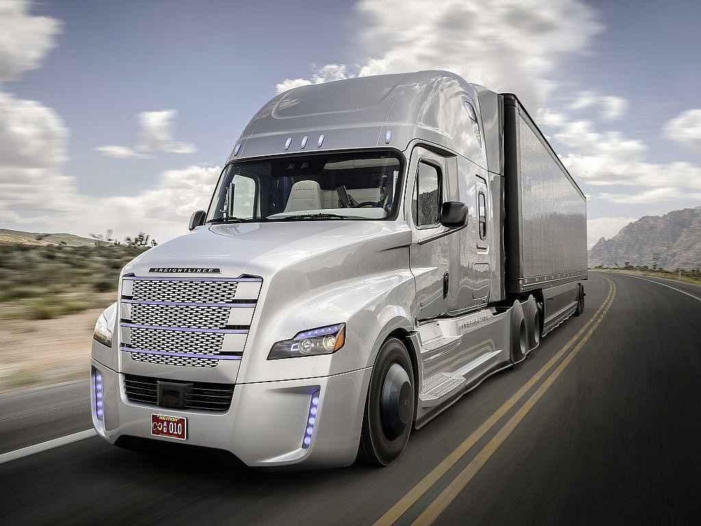 Freightliner Inspiration Truck.