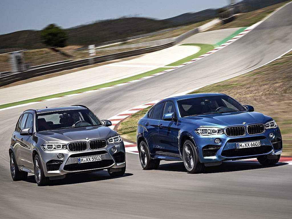 BMW X5 M a BMW X6 M.