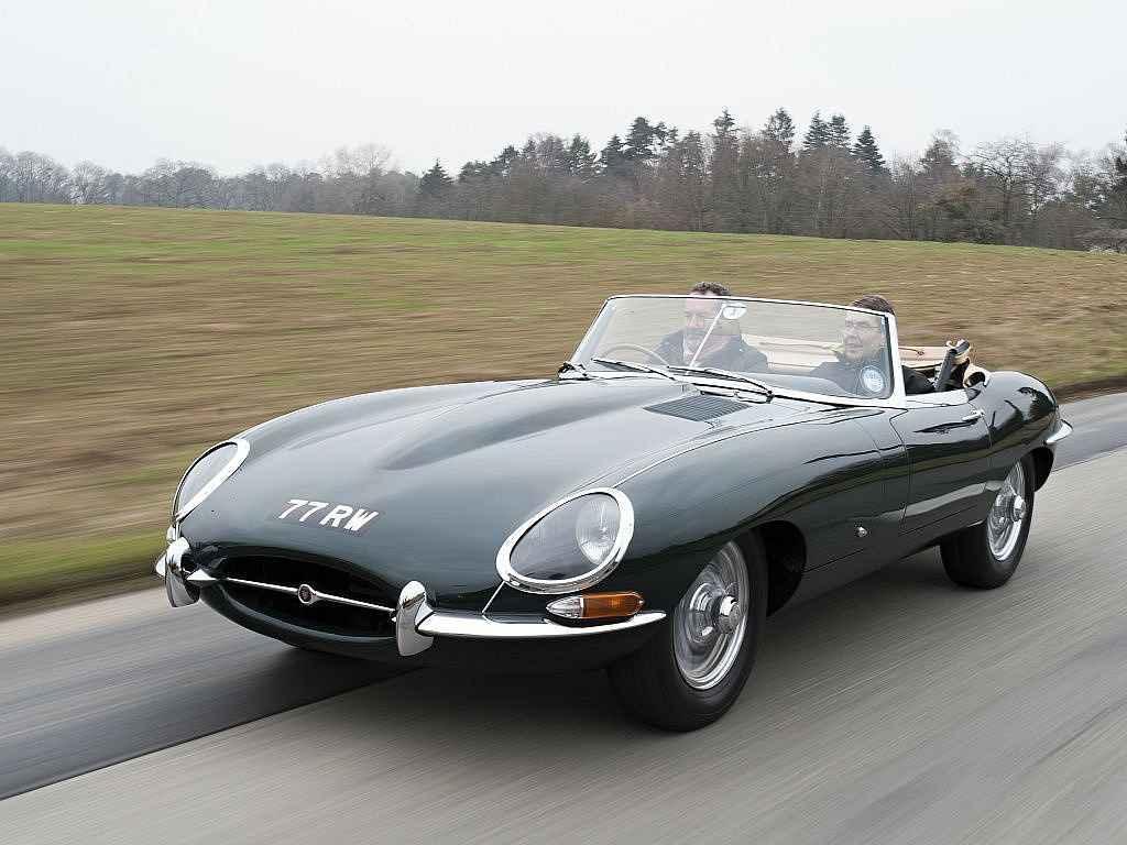 Jaguar E-Type. Ilustrační foto