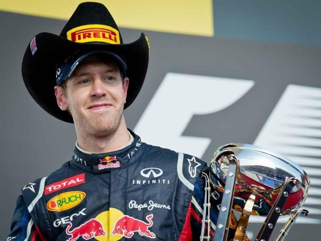 Sebastian Vettel skončil ve Velké ceně USA v Austinu druhý.