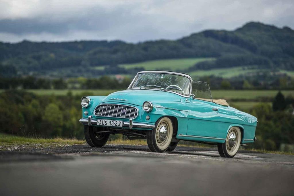 Škoda 450 roadster po špičkové renovaci