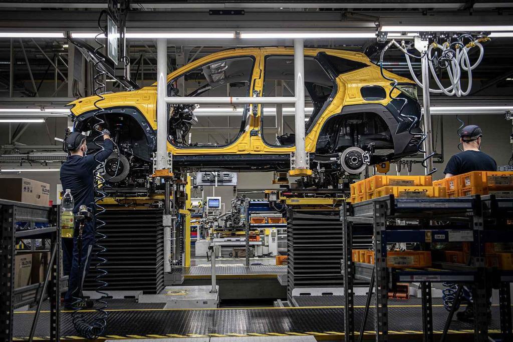 Automobilka Hyundai v Nošovicích, leden 2022.