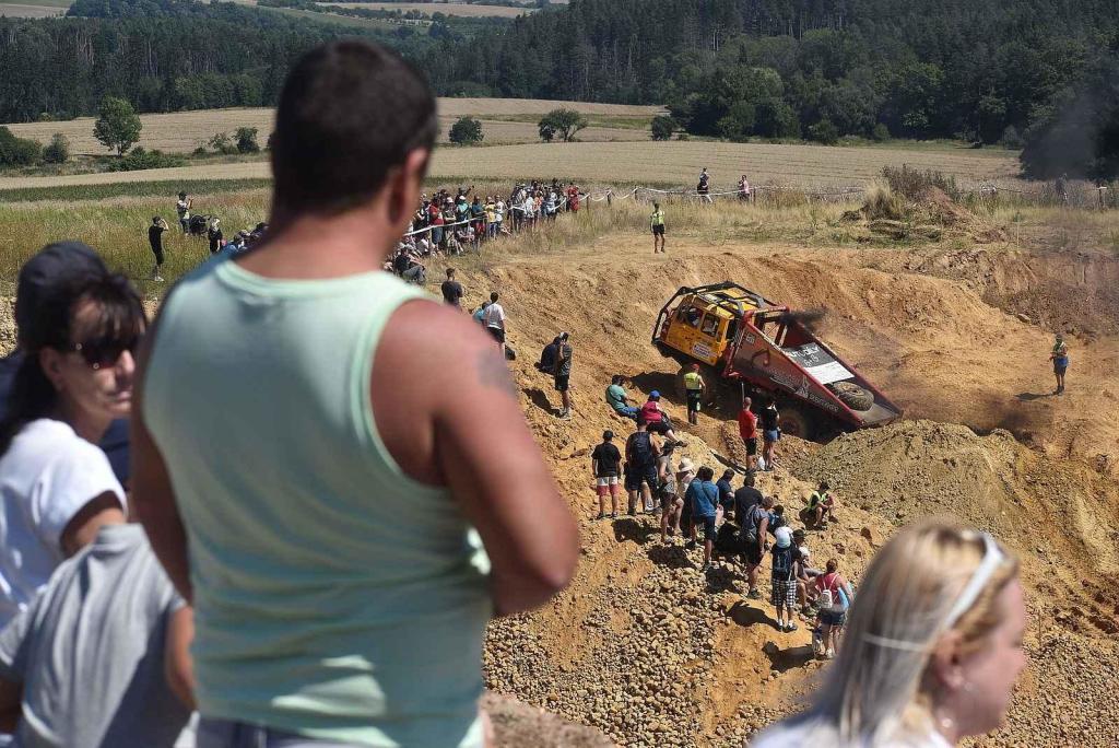 O víkendu se v pískovně v Kunštátu jedou další závody Mistrovství České republiky v trucktrialu.