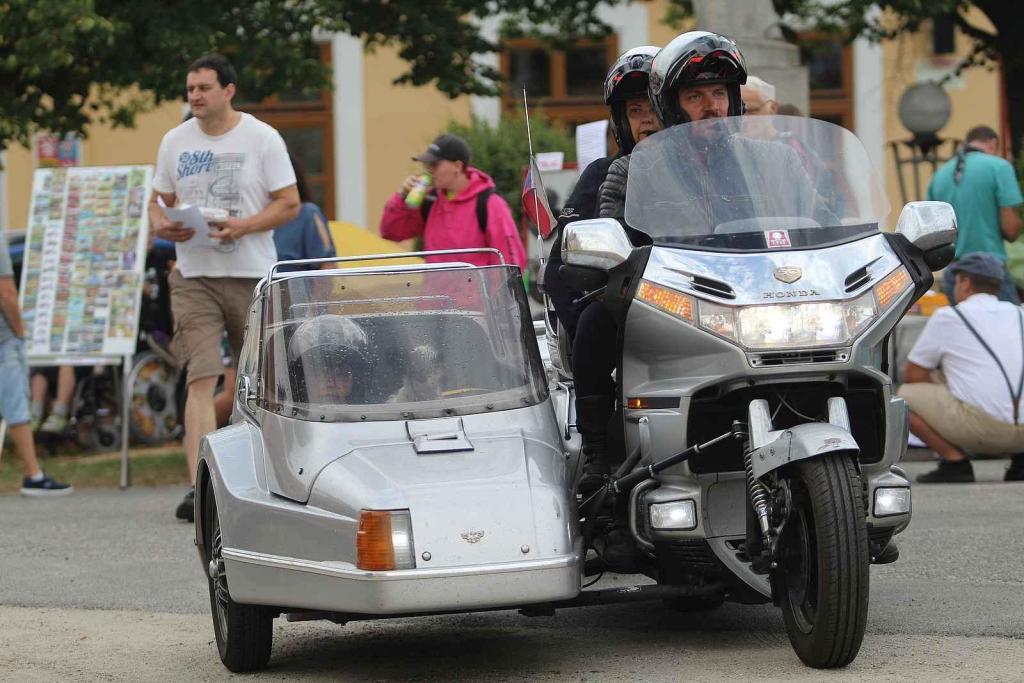 Setkání veteránů v Chlumu u Třeboně.