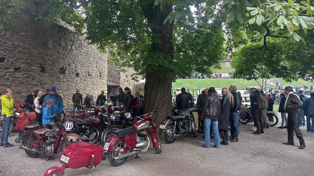 Veteráni se rozloučili se sezonou, hrad Helfštýn, neděle 24. září 2023.