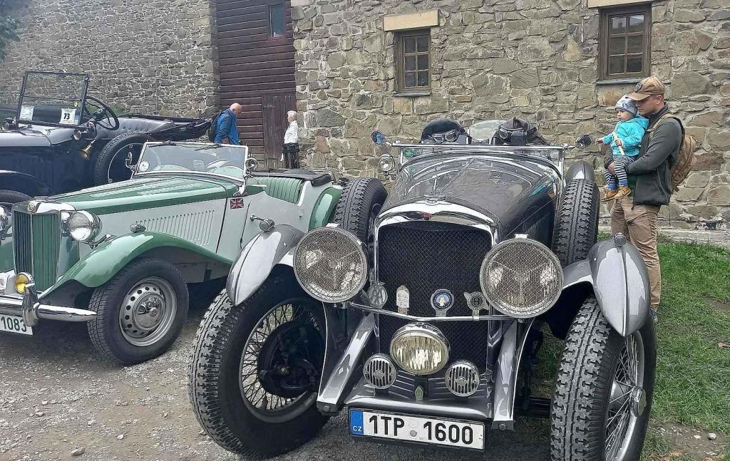 Veteráni se rozloučili se sezonou, hrad Helfštýn, neděle 24. září 2023.