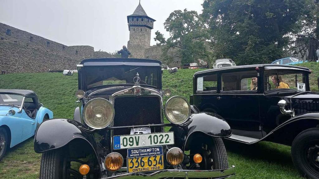 Veteráni se rozloučili se sezonou, hrad Helfštýn, neděle 24. září 2023.