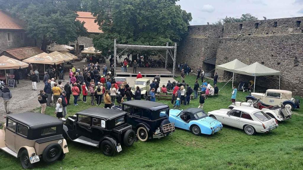 Veteráni se rozloučili se sezonou, hrad Helfštýn, neděle 24. září 2023.