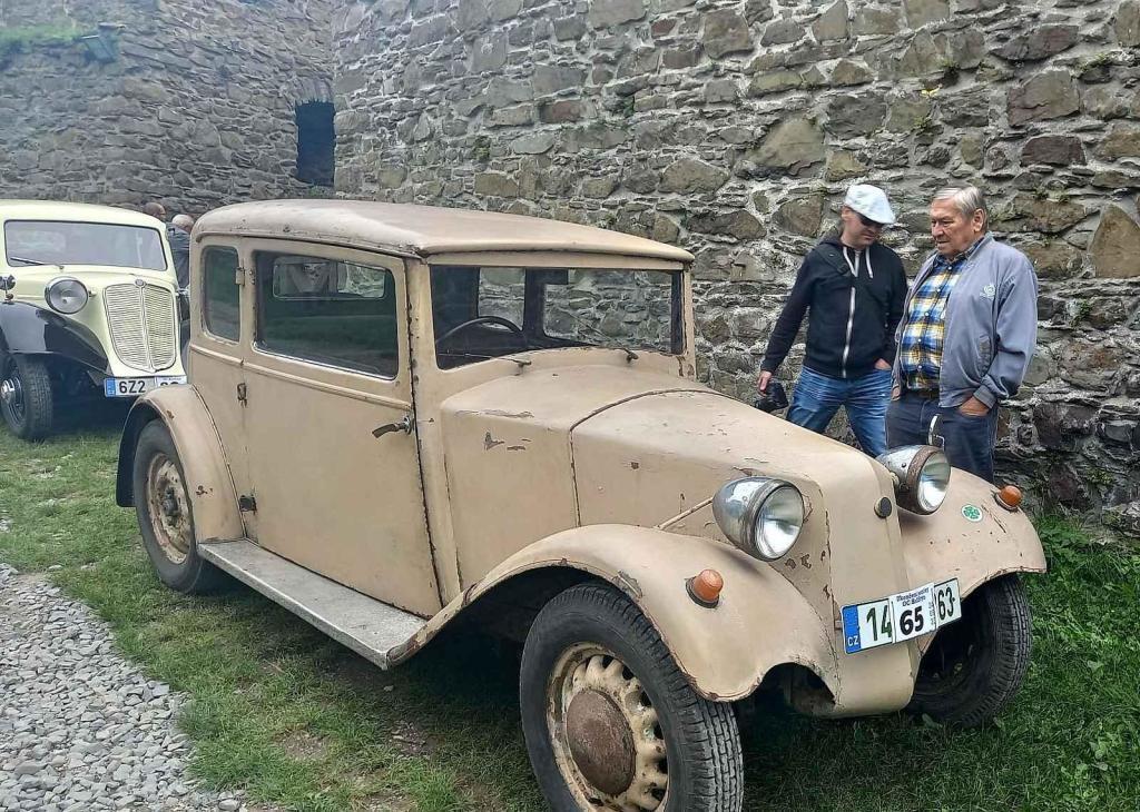 Veteráni se rozloučili se sezonou, hrad Helfštýn, neděle 24. září 2023.