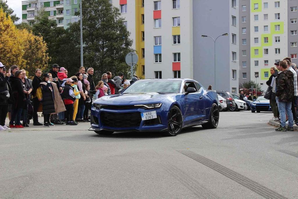 Do táborského areálu Komora se v sobotu sjelo kolem 250 vozidel.