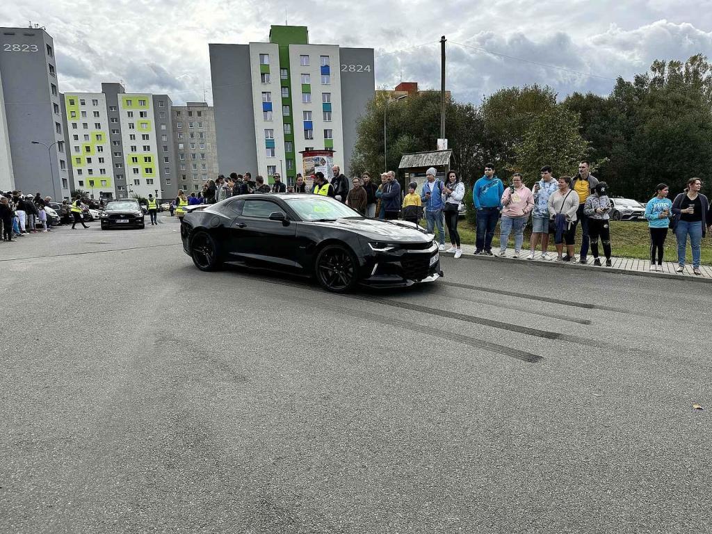 Do táborského areálu Komora se v sobotu sjelo kolem 250 vozidel.