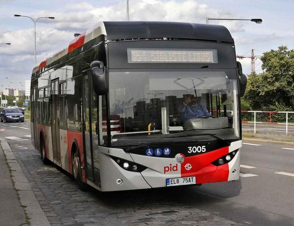 Elektrobus Škoda E City12. Foto: Wikimdeia Commons, Pavel Hrdlička, CC BY-SA 4.0