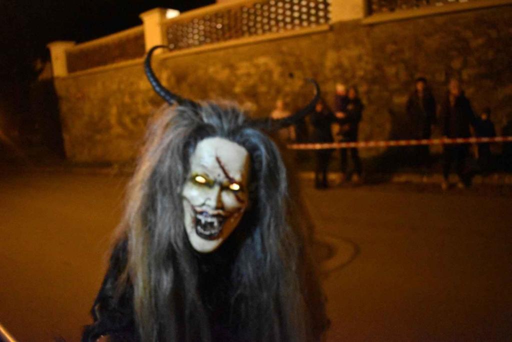 Krampusové v Polné
