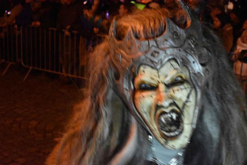 Krampusové v Polné