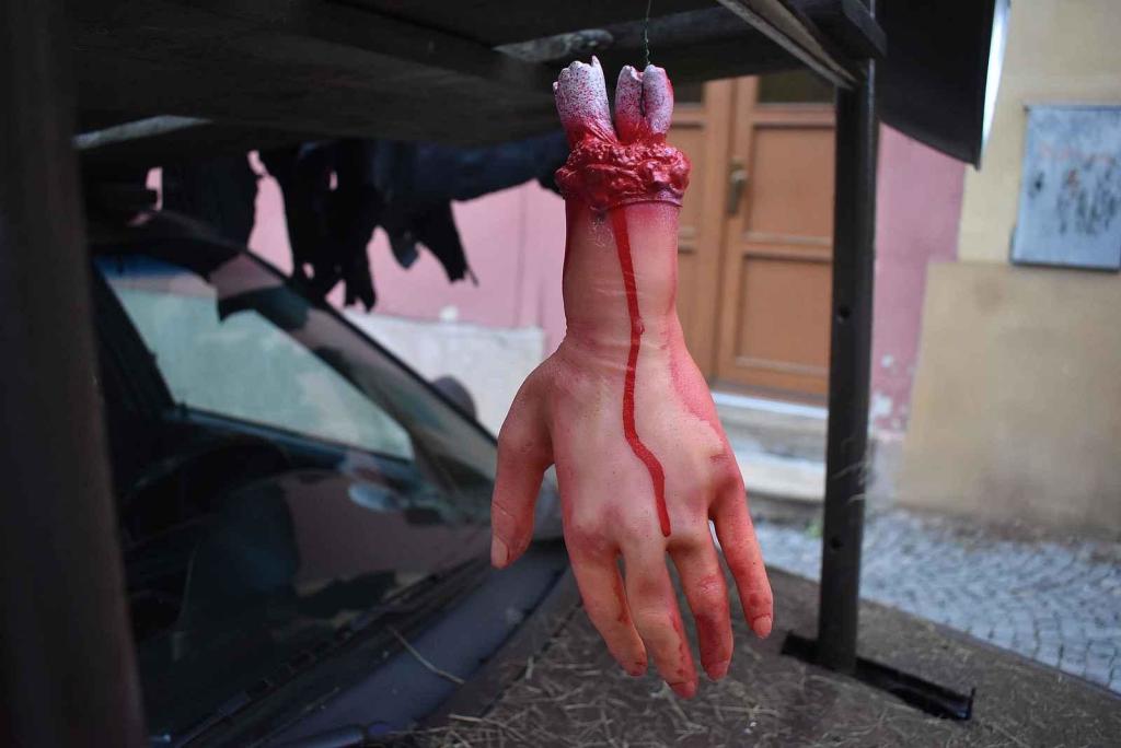 Krampusové v Polné