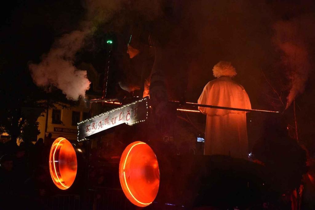 Krampusové v Polné