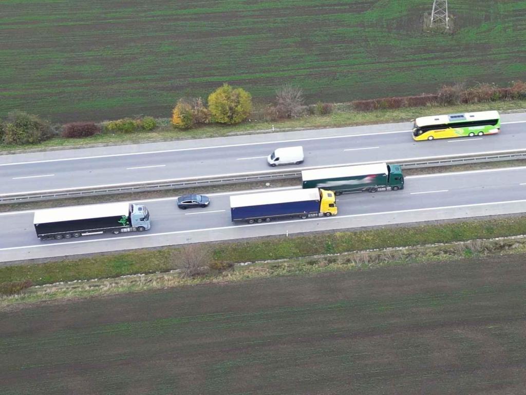 Čtyři desítky dopravních policistů dohlížely v těchto dnech na provoz na dánicích D1 a D2.