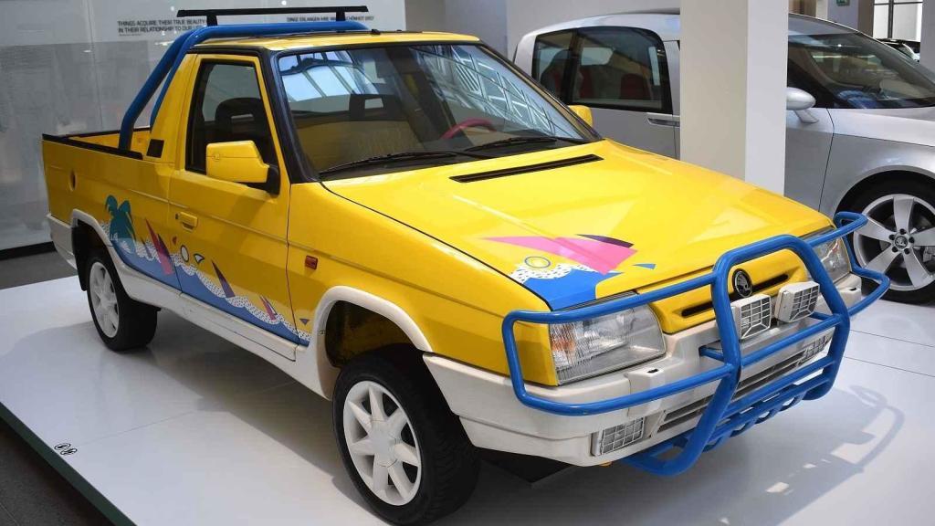 Škoda Favorit Fun byla vůbec prvním showcarem značky Škoda