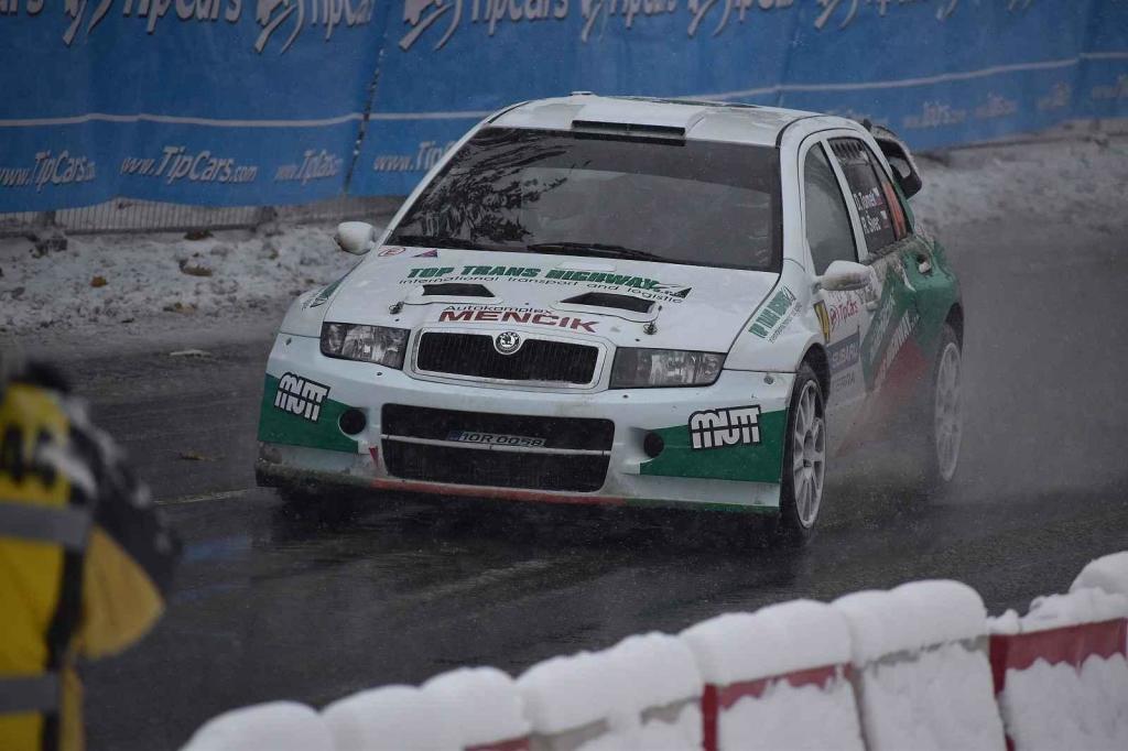Obdiv vzbudila i stará Fabia WRC