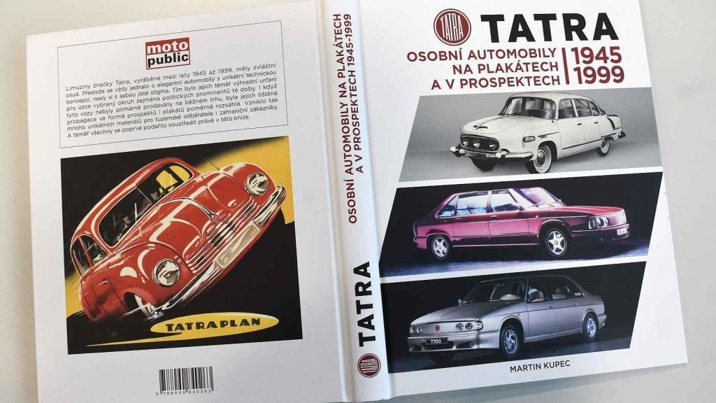 Nová kniha o propagaci vozů Tatra