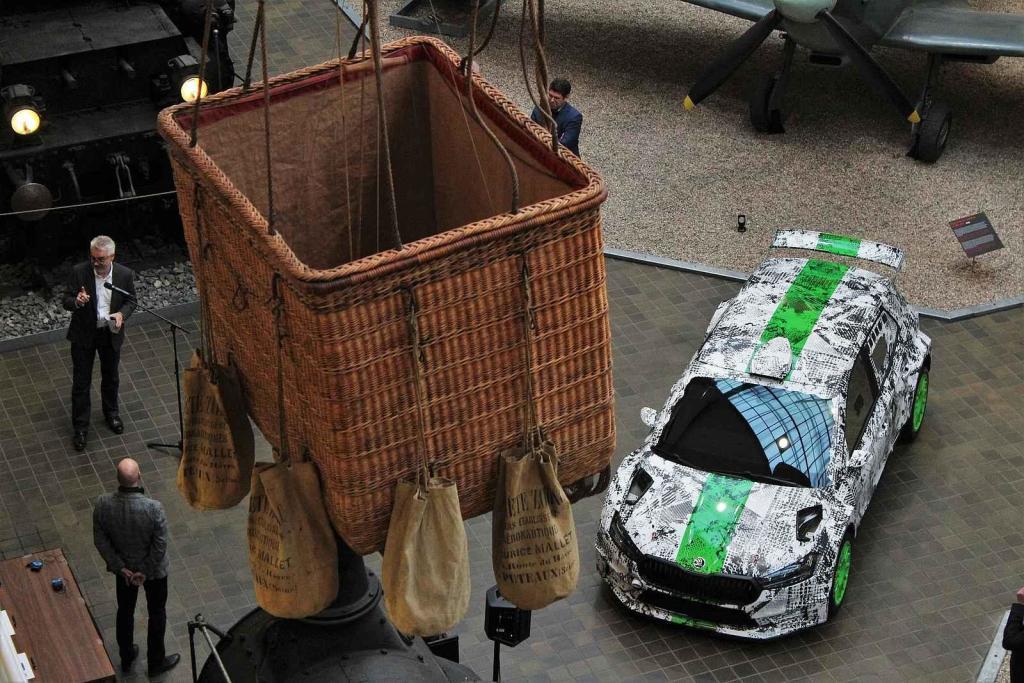 Z předání vozu Škoda Fabia RS Rally2 do sbírky Národního technické muzea v Praze.