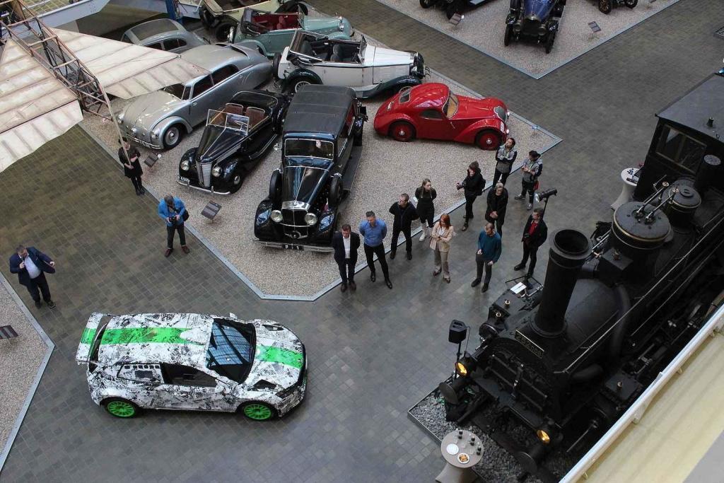 Z předání vozu Škoda Fabia RS Rally2 do sbírky Národního technické muzea v Praze.