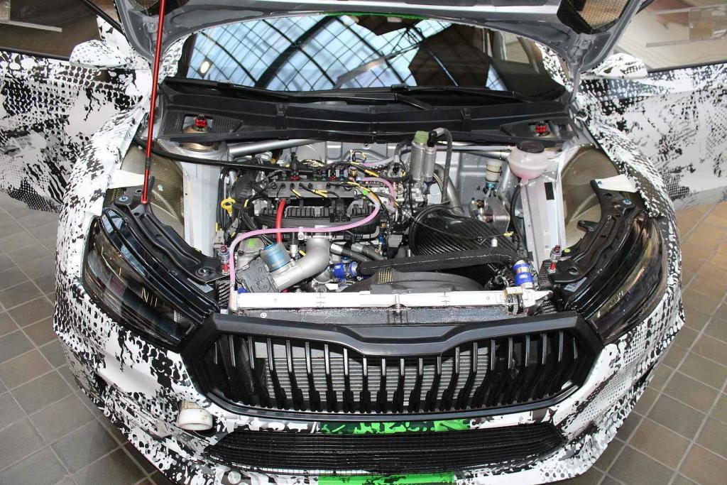 Z předání vozu Škoda Fabia RS Rally2 do sbírky Národního technické muzea v Praze.