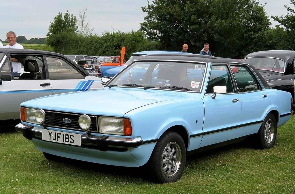 Ford Cortina Mk IV z roku 1978. Foto: Wikimedia Commons, Charles01, CC BY-SA 4.0