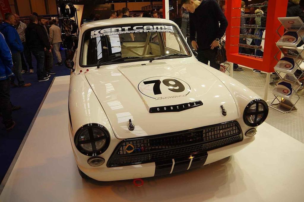 Další Ford Lotus Cortina. Foto: Wikimedia Commons, David Merrett, CC BY 2.0